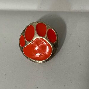 Clemson Tiger Paw Pin/Pendant
